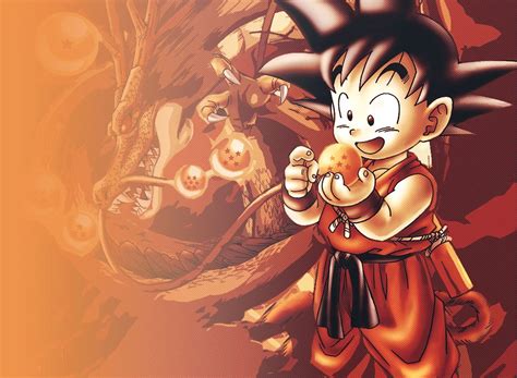 Fondo de pantalla donde aparecen los protagonistas de la serie de anime dragon ball z. Goku gratis