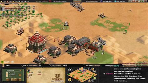 Age Of Empires 2 Expert Players Villese Vs Rubenstock 1v1 Arabia