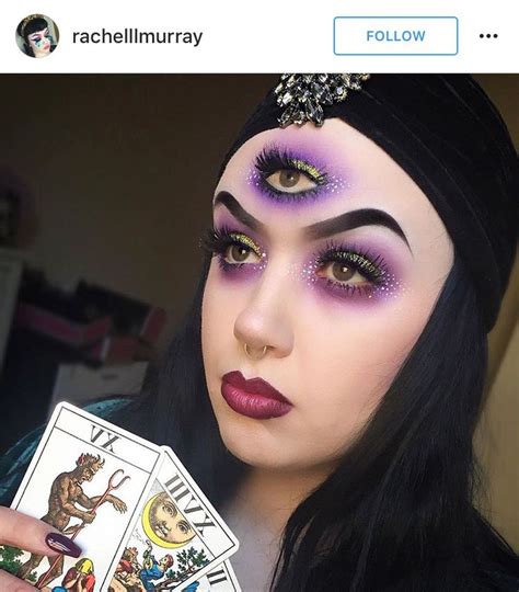 Fortune Teller Makeup Found On Ig Rachelllmurray Clown Halloween Last Minute Halloween