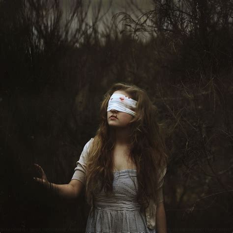 Blinded Horror Photography Halloween Photography Whimsical Photography
