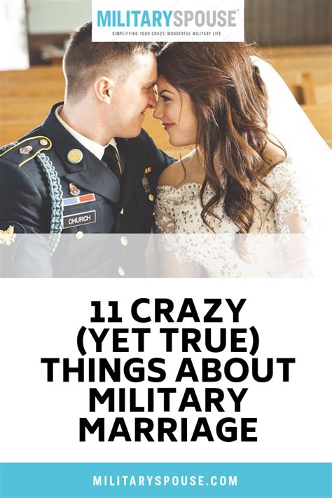 11 Crazy Yet True Things About Military Marriage Military Marriage