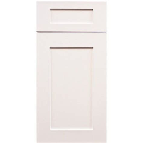 11 X 14 Elegant White Shaker Kitchen Cabinet Door Sample