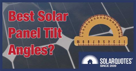 The Best Tilt Angle For Solar Panels Its Not Equal To Latitude Ask