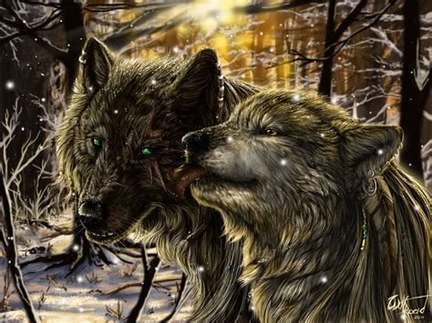 Alphas Winter By Wolfroad On Deviantart Wolf Art Wolf Love Fantasy Wolf