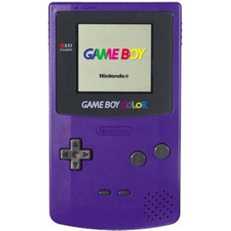 Game Boy Color System Purple For Sale Nintendo Dkoldies