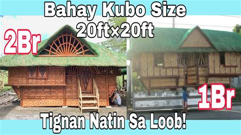Bahay Kubo Tour Nipa Hut Size 20×20ft For Sale Simple House In