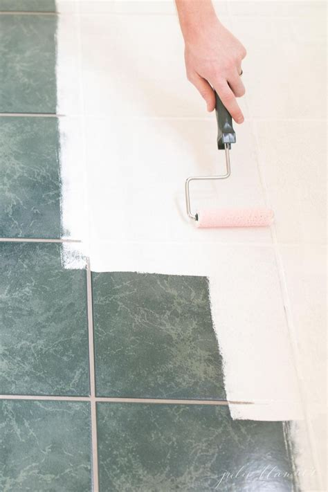 Use a natural hair brush, and a white porcelain tile or. Everything you need to know about tile paint {yes, you can ...
