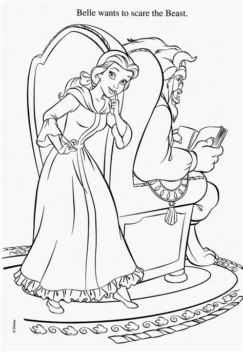 Mrs potts pouring some tea b800 beauty and beast disney. Coloring Pages: Belle coloring pages from Beauty and the ...