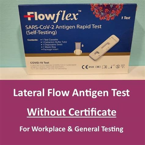 Flowflex Lateral Flow Test Self Test Assured Screening