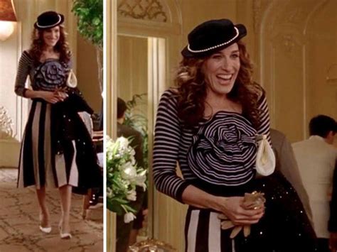 Carrie Bradshaws Wildest Outfits On Sex And The City