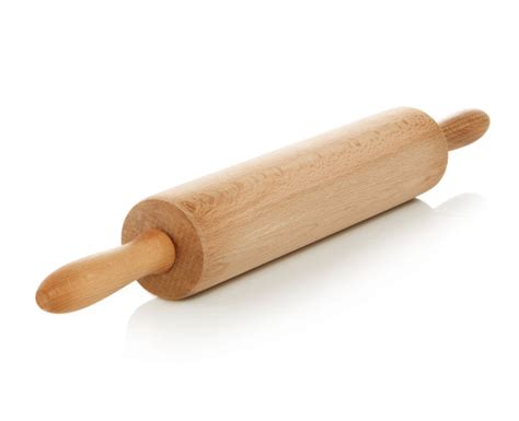 Wandg Farber Ware Classic Wood Rolling Pin Natural Solid Wood Cookies