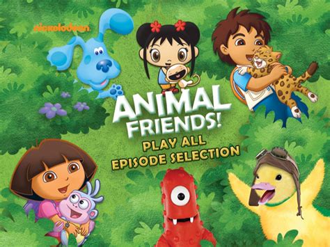 Nickelodeon Animal Friends Dvd Menu By Nickelodeonfan2009 On Deviantart