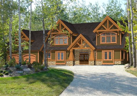 Premium post and beam kits, handcrafted in the us. Hartley Custom Estate Homes | Cedar Homes Plans | Post and ...