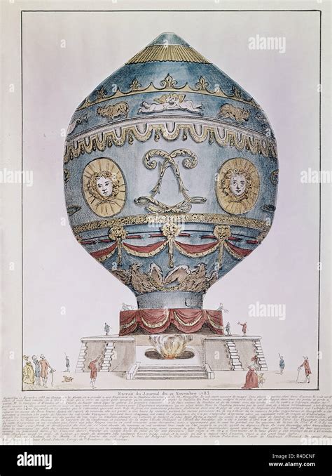 Montgolfier Brothers Balloon 1783 Hi Res Stock Photography And Images