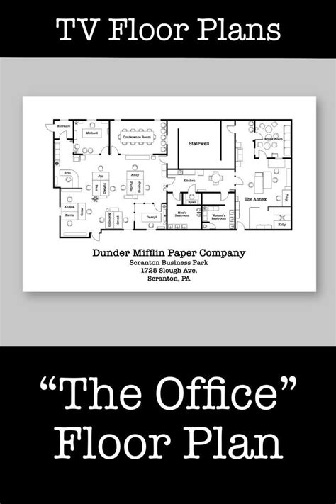 The Office Floor Plan Dunder Mifflin Floor Plan Michael Scott