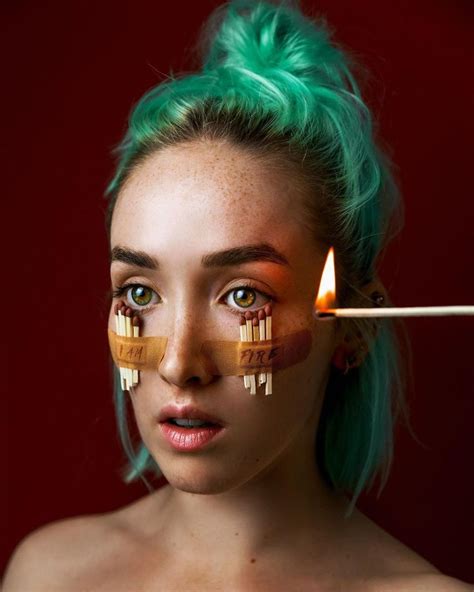 Dramatic Self Portraits By Claire Luxton Portrait Photography Tips
