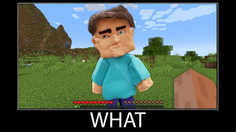 Minecraft Steve Realistic Meme