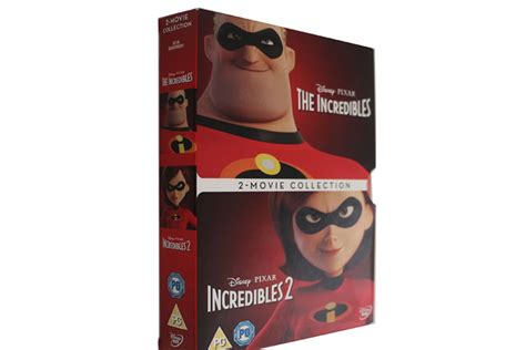 Incredibles 2 Movie Collection Box Set Dvd Disney Animation Action