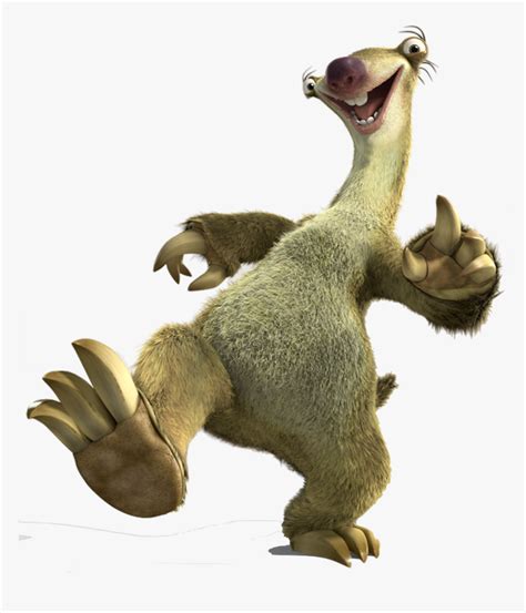 Cartoon Character Ice Age Sid The Sloth