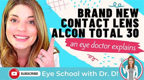 Brand New Contact Lens Alcon Total Eye Doctor Explains Water