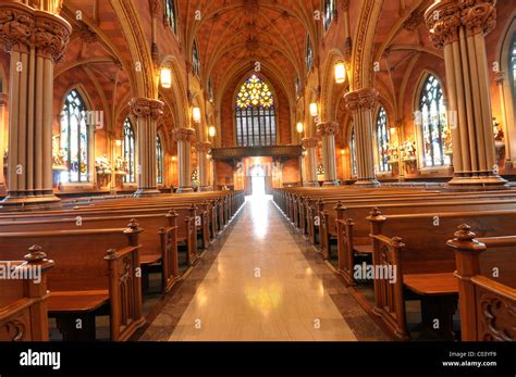 Cathedral Of The Immaculate Conception Albany New York Stock Photo Alamy
