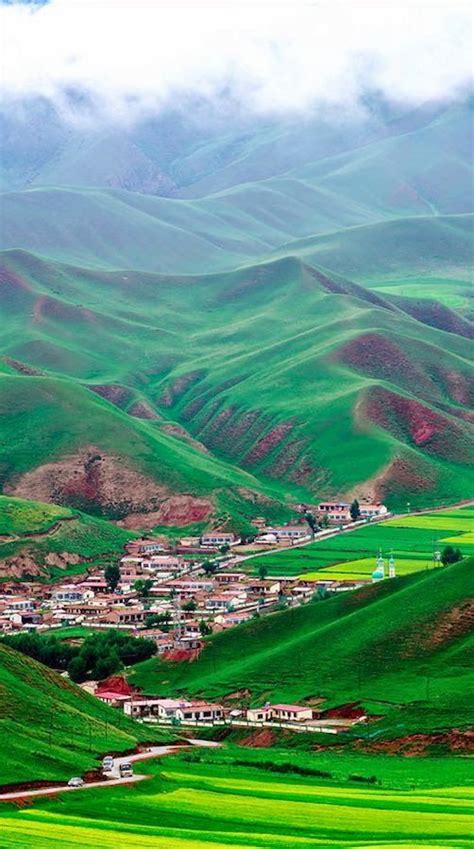 Beautiful Landscape Of Qinghai In Northwest China Wonders Of The