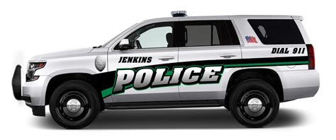 Chevrolet Tahoe Kits Vinyl Graphics Police Division Vehicle Graphics