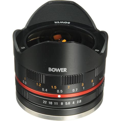 Bower 8mm F28 Ultra Compact Fisheye Lens For Sony E Sly288seb