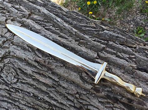 Xiphos Ancient Greek Sword Replica Bronze Xiphos Greek Bronze Etsy