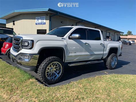 2017 Gmc Sierra 1500 With 22x12 44 Tis 544c And 35125r22 Gladiator
