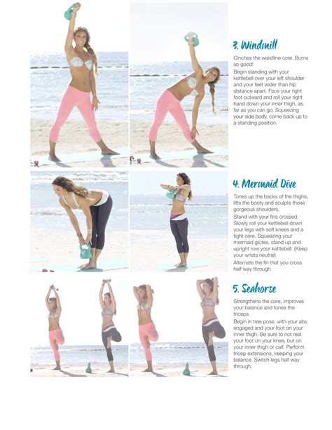 New Bikini Series Workout The Mermaid Bikini Workout For Women