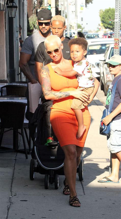 Amber Rose Out With Her Son 09 Gotceleb