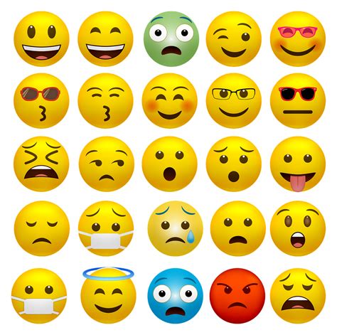 Free Photo Covid 19 Mask Emoji Emoticons Smiley Happy Faces Max Pixel