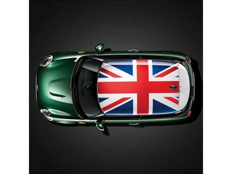 Mini Cooper Roof Decal Union Jack For White Roof O