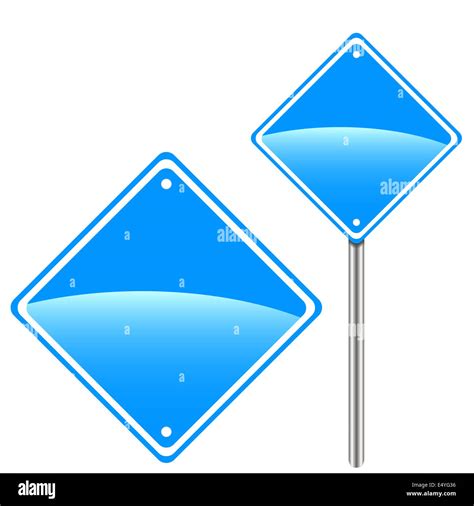 New Road Sign Stock Photo Alamy
