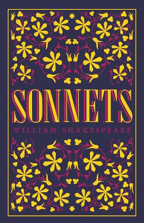 Sonnets By William Shakespeare English Paperback Book Free Shipping