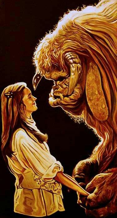 Sarah And Ludo From Labyrinth Labyrinth Movie Ludo Labyrinth Labyrinth