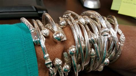 West Indian bangle collection. Sterling .925 | Silver jewellery indian ...