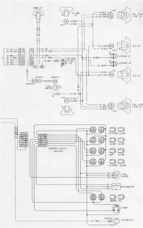 1976 Camaro Tail Light Wiring Schematic