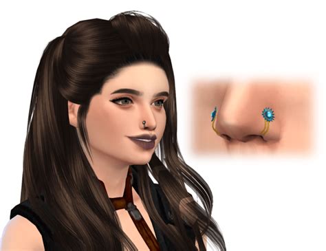 Stunning Collection Of Nose Piercing Mods For The Sims SNOOTYSIMS