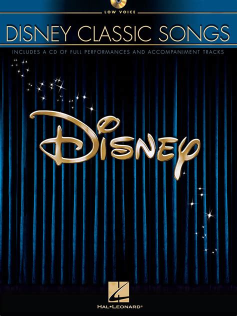 Disney Classic Songs Low Voice Hal Leonard Online