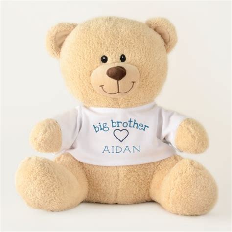 personalized big brother teddy bear