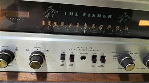 Fisher 500 C Stereo Receiver Test Youtube