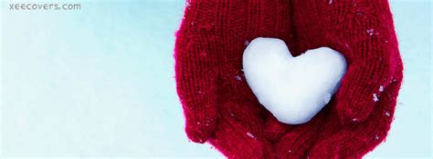 Snow Heart Fb Cover Photo Xee Fb Covers