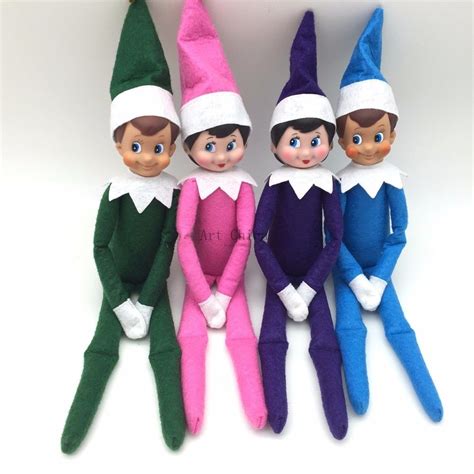 21771us Wholesale 100pcs The Elf On The Shelf Doll Reindeer Plush