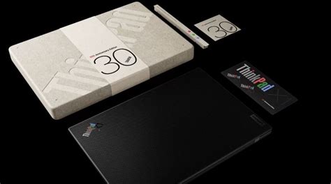 Lenovo Celebrates 30 Years Of The Thinkpad Line With A Valuable Limited