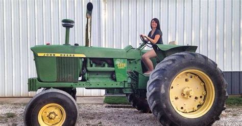 Girl On A John Deere Girls With Tractors Pinterest Country Girls Girls And Woman