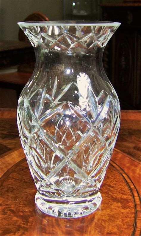 irish waterford crystal   bouquet vase  juliska harriet rare