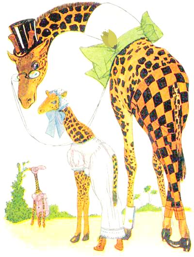 Public Domain Vintage Childrens Book Illustration Animal Children