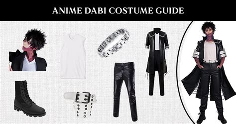 How To Dress Like Anime Dabi Costume Guide Interesting Steps